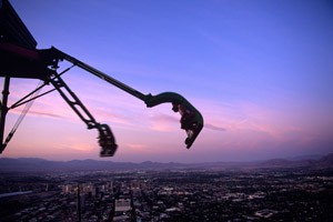 Три аттракциона на башне Stratosphere