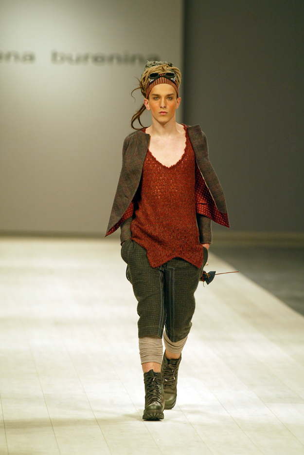 Елена Буренина. Ukrainian Fashion Week 2011-2012