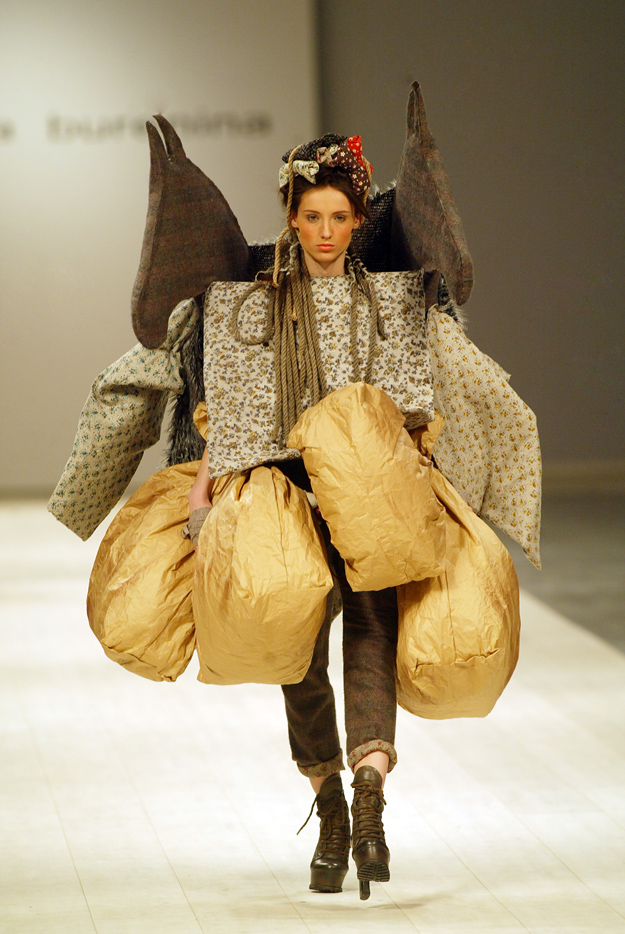 Елена Буренина. Ukrainian Fashion Week 2011-2012