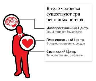 Три центра человека Три центра человека