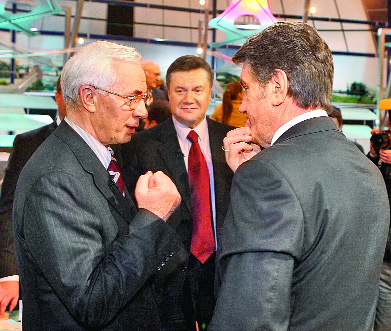 янукович азаров ющенко