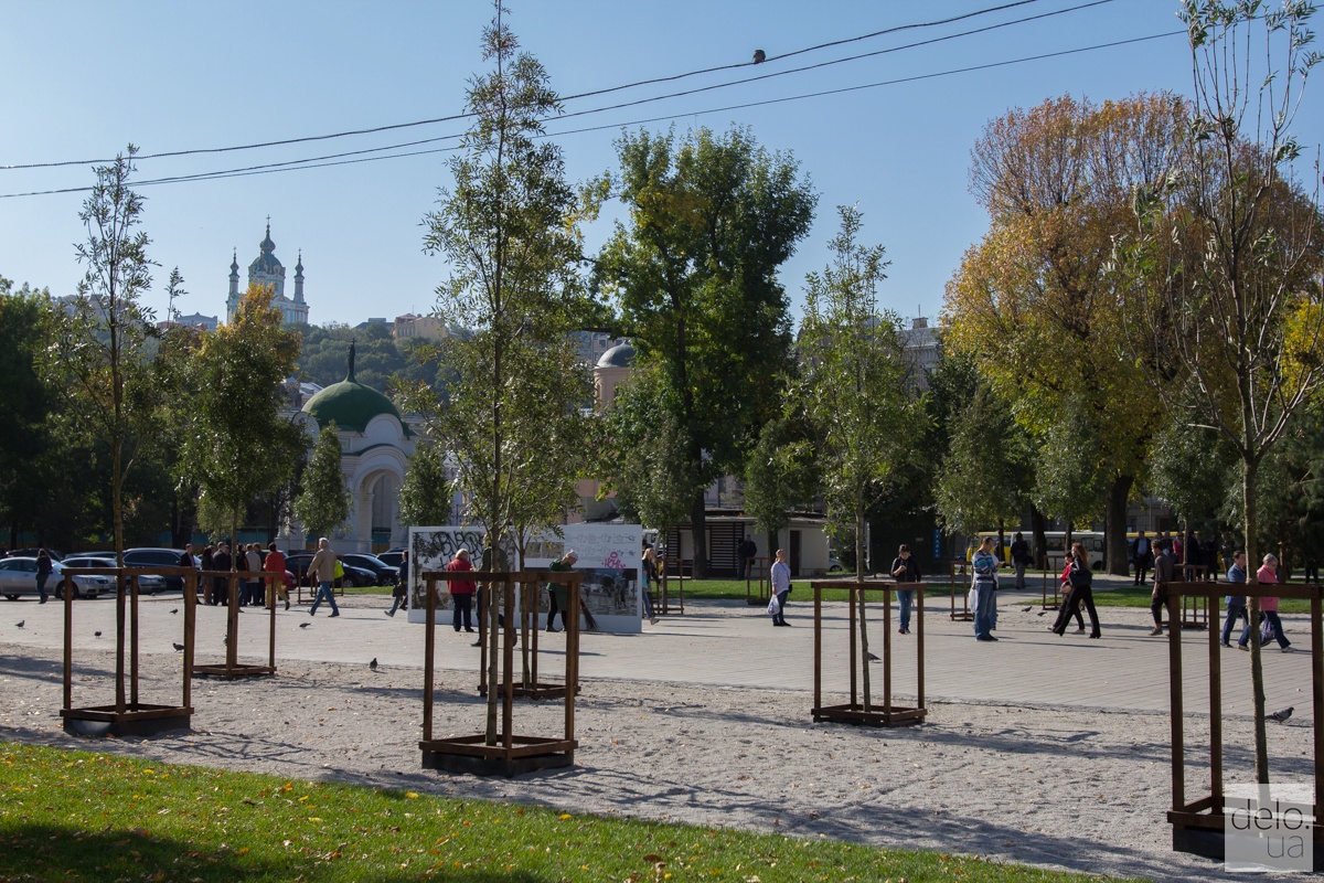 Контрактовая площадь после реконструкции. Фото: Эмма Солдатова