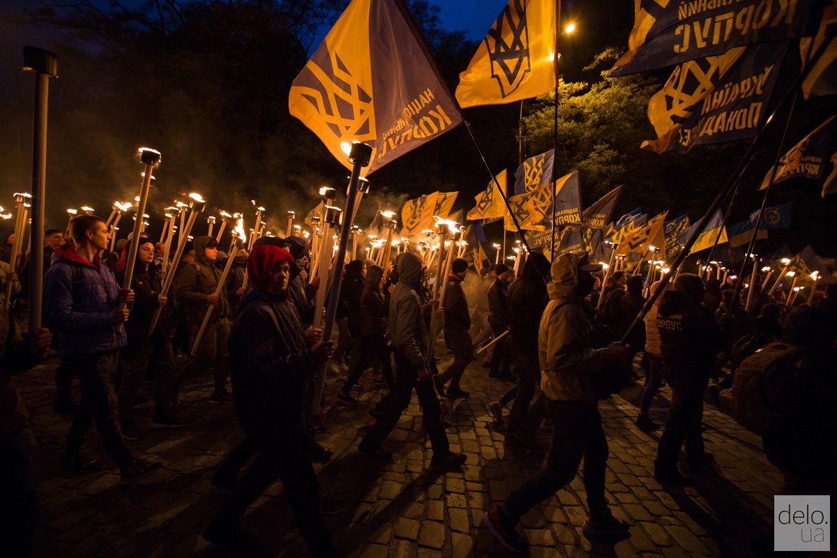 Марш к 75-й годовщине УПА. Фото: Э.Солдатова