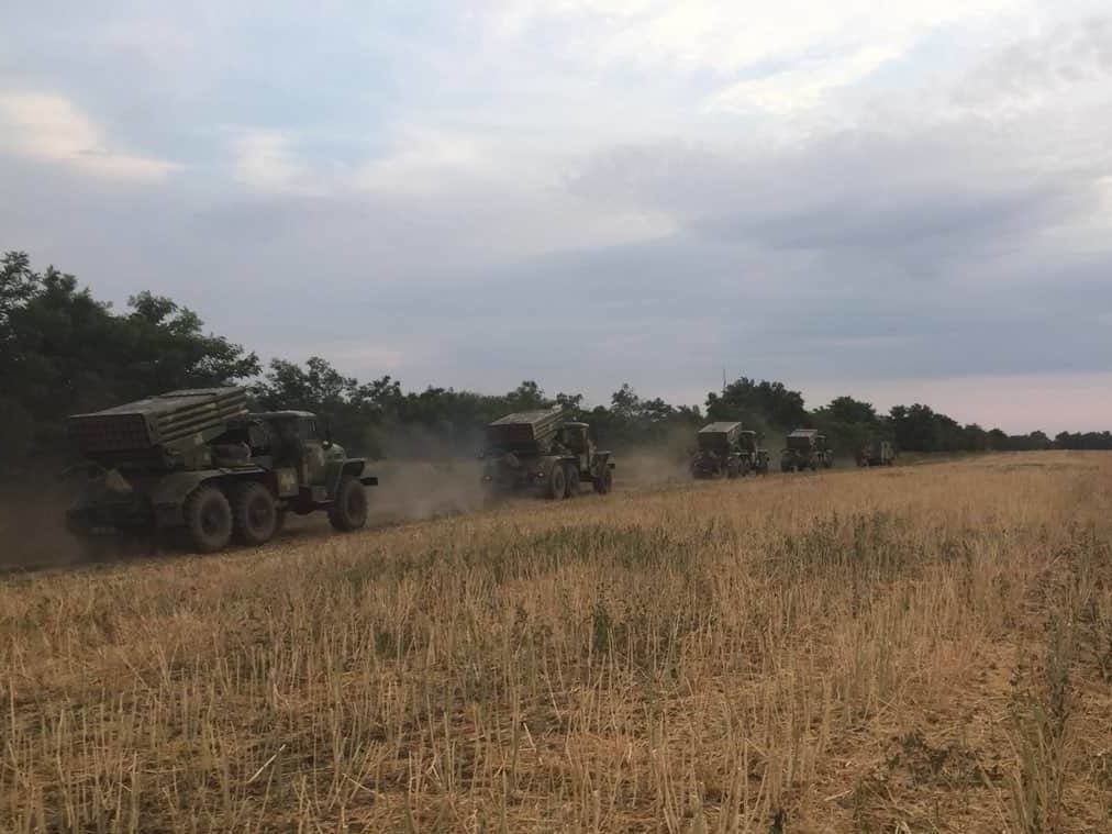 Артиллеристы тренировались поражать цели в оккупированном Крыму