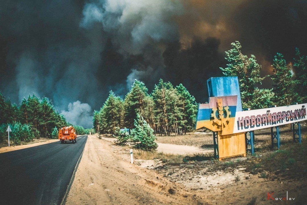 В Луганской области третий день бушуют лесные пожары: погибло 5 человек  (ФОТО, ВИДЕО, ОНЛАЙН)