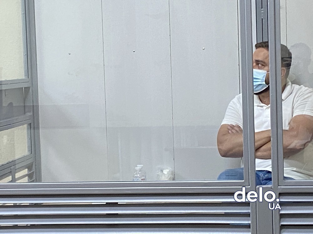 Вице-мэр Николаева Сергей Коренев в зале суда 12 августа. Фото: Delo.ua