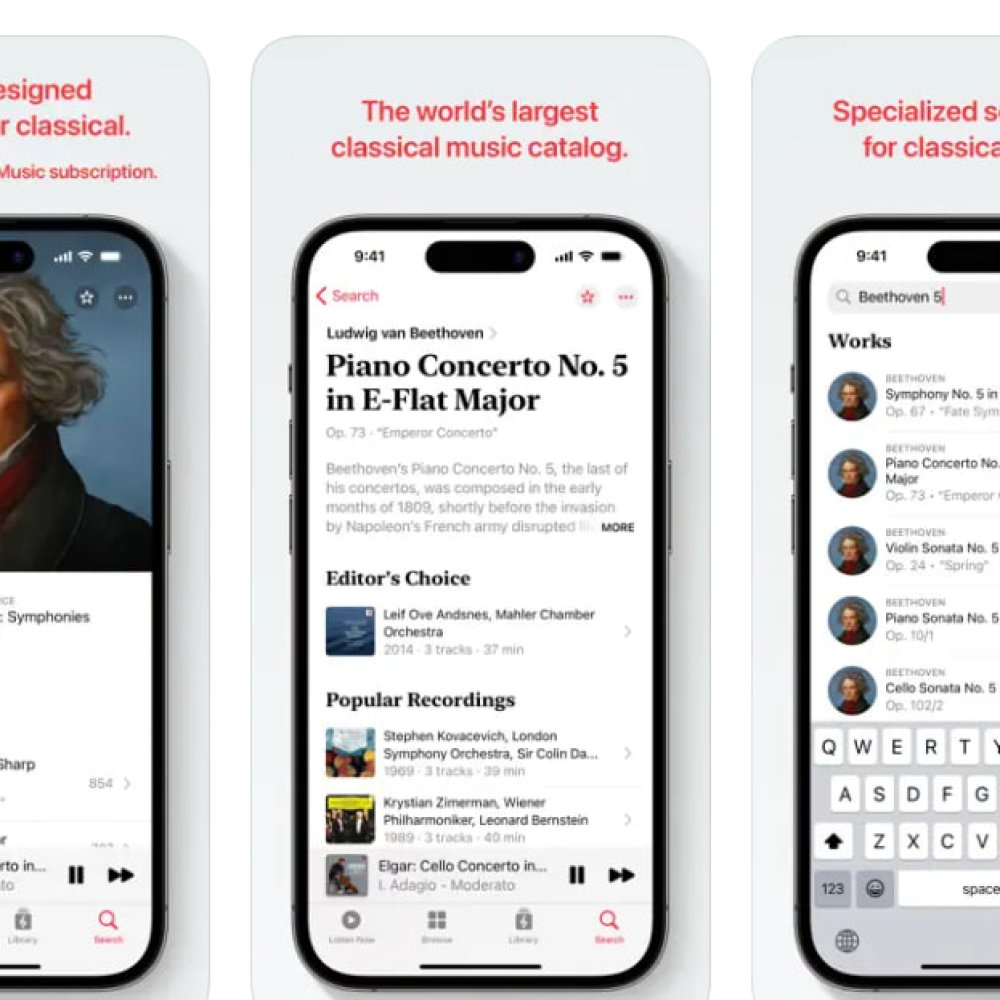 Apple запускает отдельное приложение для классической музыки — Delo.ua