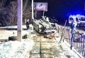 дтп на переезде, ивано-франковск, перевернулся, погиб азербайджанец