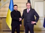 Президент Украины Владимир Зеленский, Премьер-министр Бельгии Бартом де Вевером