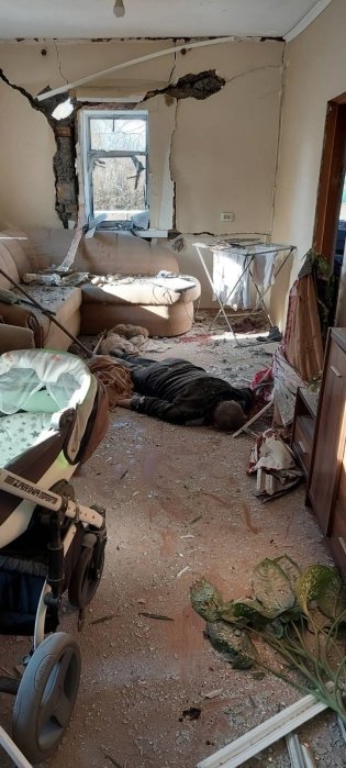 Фото 2 — Российская армия из "Градов" обстреляла села возле Чернигова