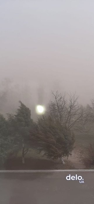 Фото 5 — Киев и Киевскую область накрыло пылевой бурей (ФОТО, ВИДЕО)