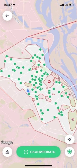 Фото 2 — Прокат самокатов Bolt возобновляет работу в Киеве