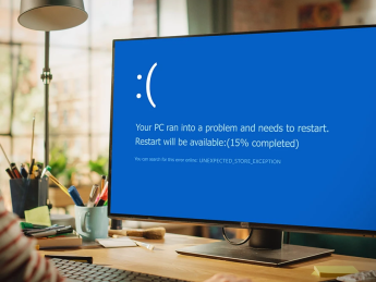 Синій "екран смерті" у Windows