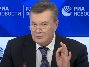 Виктор Янукович. Фото: скриншот пресс-конференции в феврале 2019 года