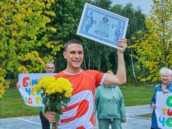 Всеволод Севастьянов. Фото: Национальный реестр рекордов Украины