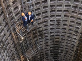 В Киеве возобновили строительство метро на Виноградаре