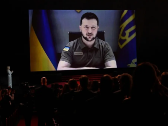 Зеленский выступил на открытии Каннского кинофестиваля и вспомнил фильм "Великий диктатор"