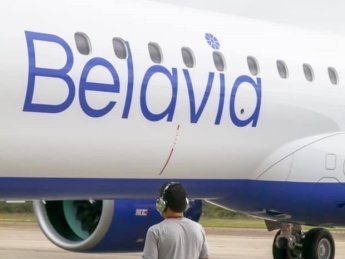 Самолет авиакомпании "Белавиа". Фото: facebook.com/belavia