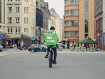 Bolt Food запустив сервіс доставки їжі у трьох містах на Київщині