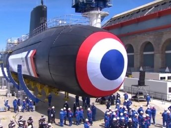 Во Франции презентовали атомную субмарину нового поколения