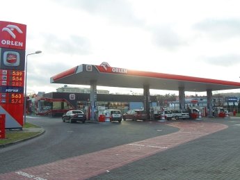 Автозаправний комплекс Orlen у Гданську