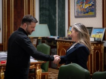 Владимир Зеленский Христя Фриланд