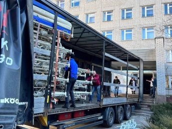 Гуманітарний хаб Харківської ТЕЦ-5 отримав нову партію медичного обладнання з Нюрнберга