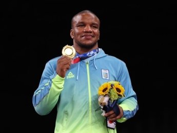 Жан Беленюк завоевал "золото". Фото: GettyImages