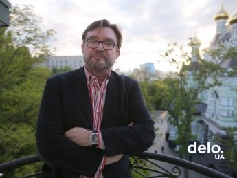 Журналист, политический обозреватель и телеведущий Евгений Киселев. Фото: Delo.ua