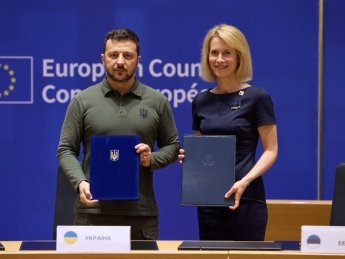 Украина подписала соглашения о безопасности с Эстонией и Литвой