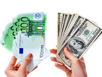 долар, євро