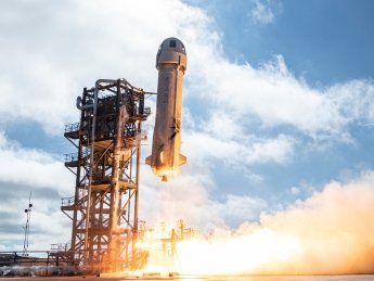 Blue Origin, ракета, запуск