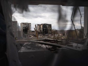 Бородянка, оккупация, Киевская область, разрушение, ущерб от войны, повреждение