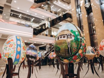 «Писанки. Возрождение»: в ТРЦ Gulliver показывают спасенную коллекцию писанок