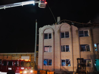 зруйнований будинок у Харкові