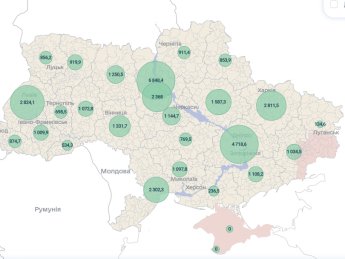 інтерактивна податкова карта України, податки