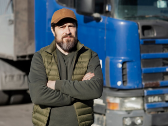 водій, вантажівка