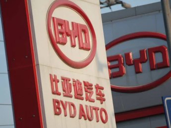 BYD продала рекордні пів мільйона електромобілів у жовтні