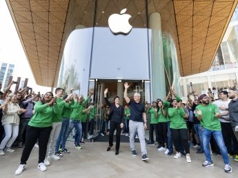 перший магазин apple в індії, тім кук