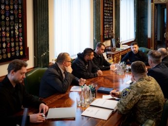 Владимир Зеленский, совещание