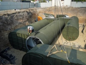 модульне підземне укриття у Бородянці