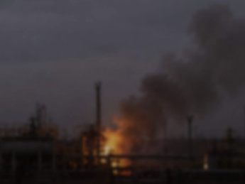 Атака на объекты "Нефтегаза"