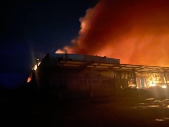 удар дронами по складу Star Brands у Павлограді