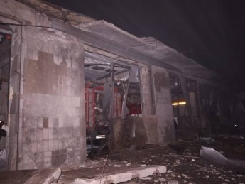 Ворог завдав ракетного удару по пожежній частині в Ізюмі
