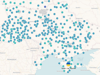 В Україні запустили онлайн-карту радіаційного фону
