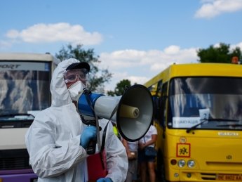 В Николаевской области отработали эвакуацию 30-километровой зоны ПАЭС на случай радиационной аварии из-за обстрела (ФОТО)