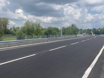 В Киевской области построили новый мост, который соединит Фастов и Киев