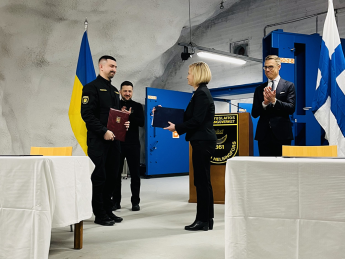 Президент України Володимир Зеленський та президент Фінляндії Александр Стубб