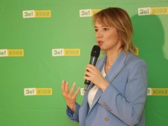 Олена Шуляк, голова партії "Слуга народу"