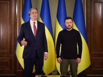 Володимир Зеленський з Скотом Бессентом